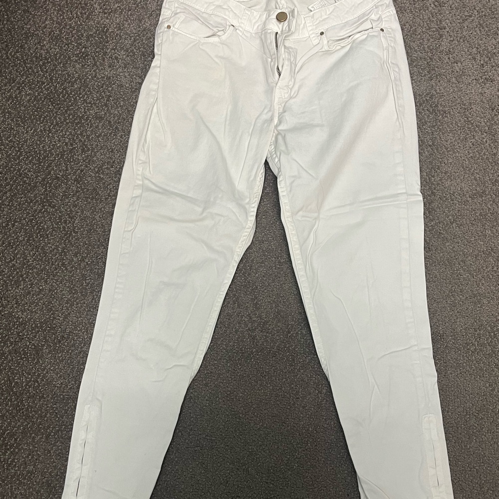 Zara Women's Skinny Jeans in white